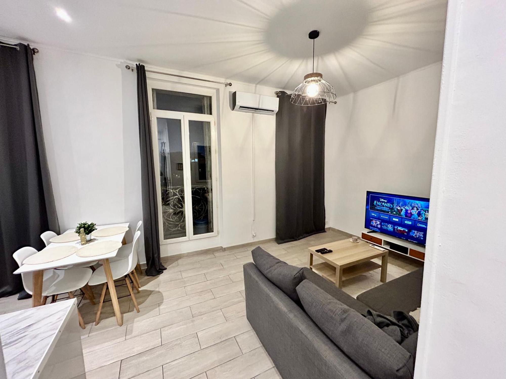 Lumineux 2 Pieces - Centre-Ville Climatise - Netflix Prime Canal - Bien Place Marseille Eksteriør billede